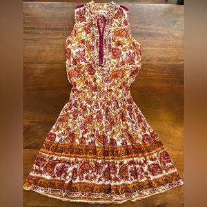 Lola Australia Womens Sleeveless Cotton Dress Small